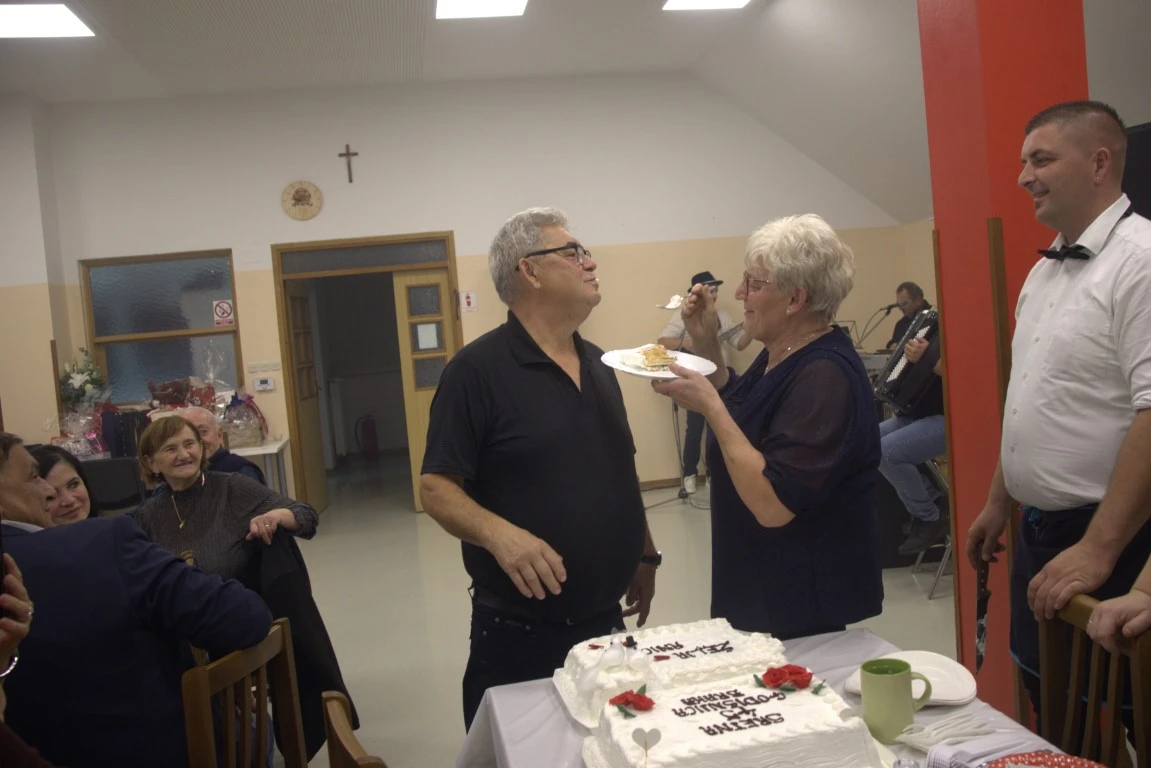 Sinovi Istrijani požurili roditeljima Blašković na proslavu jubileja braka