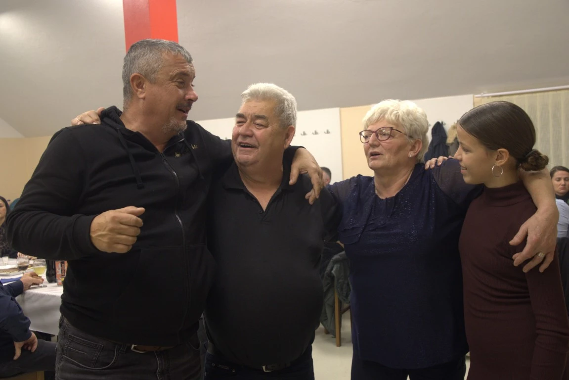 Sinovi Istrijani požurili roditeljima Blašković na proslavu jubileja braka