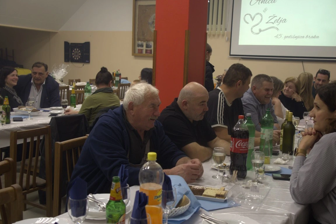 Sinovi Istrijani požurili roditeljima Blašković na proslavu jubileja braka