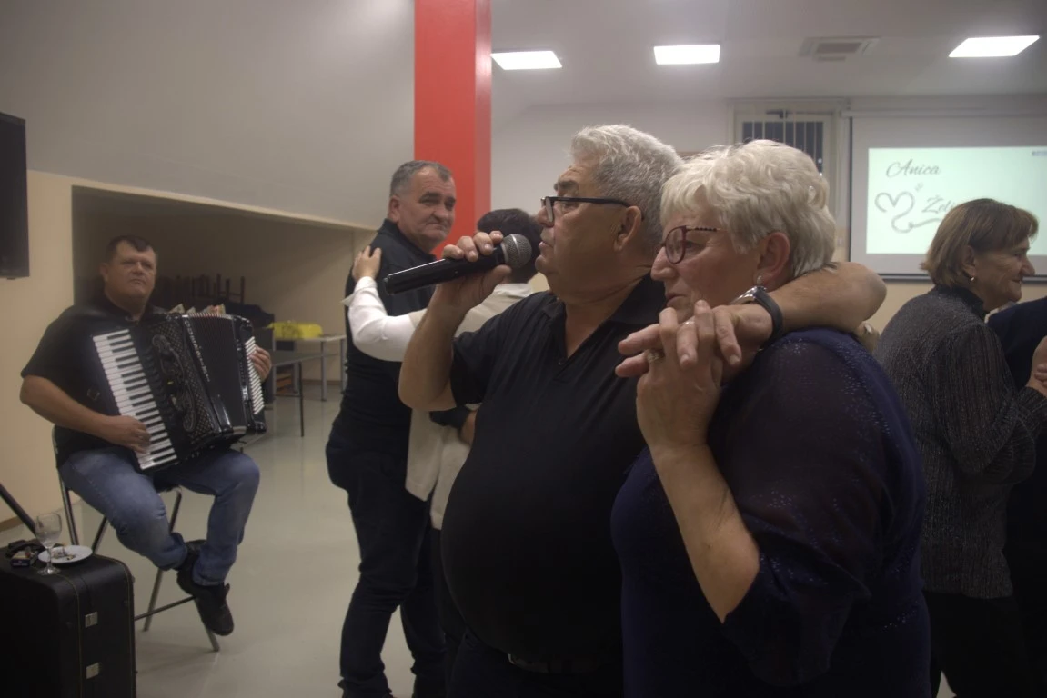 Sinovi Istrijani požurili roditeljima Blašković na proslavu jubileja braka