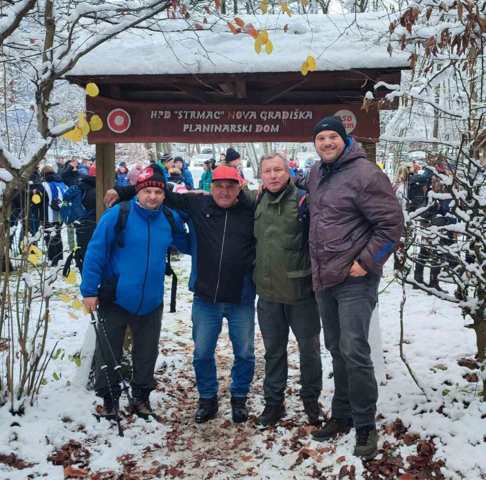 Zdravko Matičević predvodio planinare požeškog Sokolovca u pohodu na najviši vrh Slavonije