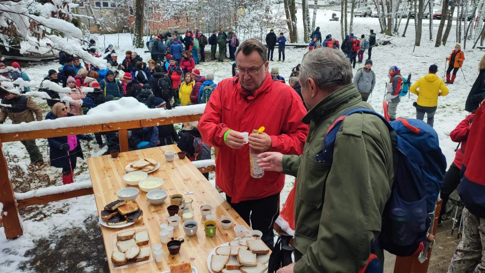 Zdravko Matičević predvodio planinare požeškog Sokolovca u pohodu na najviši vrh Slavonije