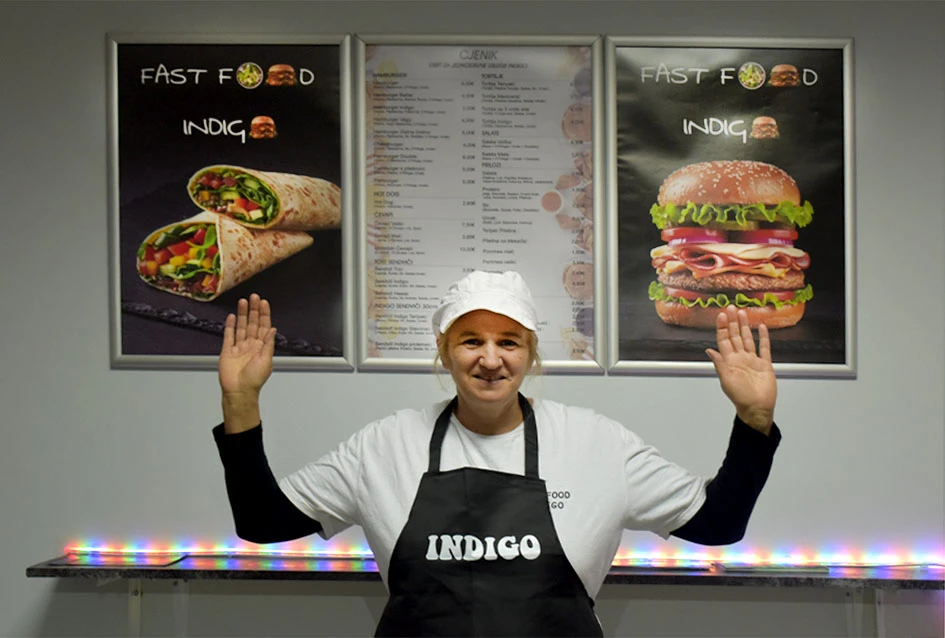Fast food ’Indigo’ u Požegi: Mjesto gdje se dobro i obilno jede, s obitelji Milinović za kormilom