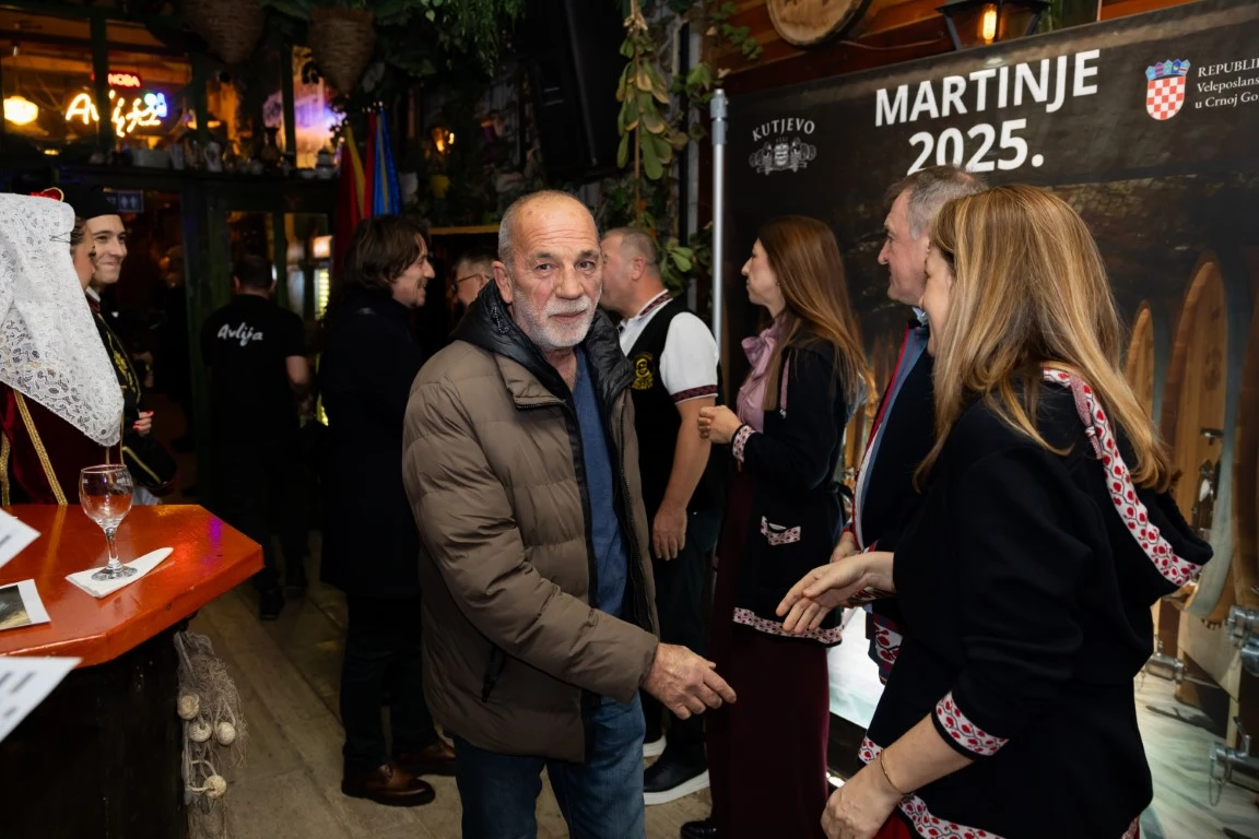 Martinje u Podgorici proslavljeno u svečanom ozračju: Vinarija Kutjevo predstavila mladu graševinu pred više od 500 uzvanika