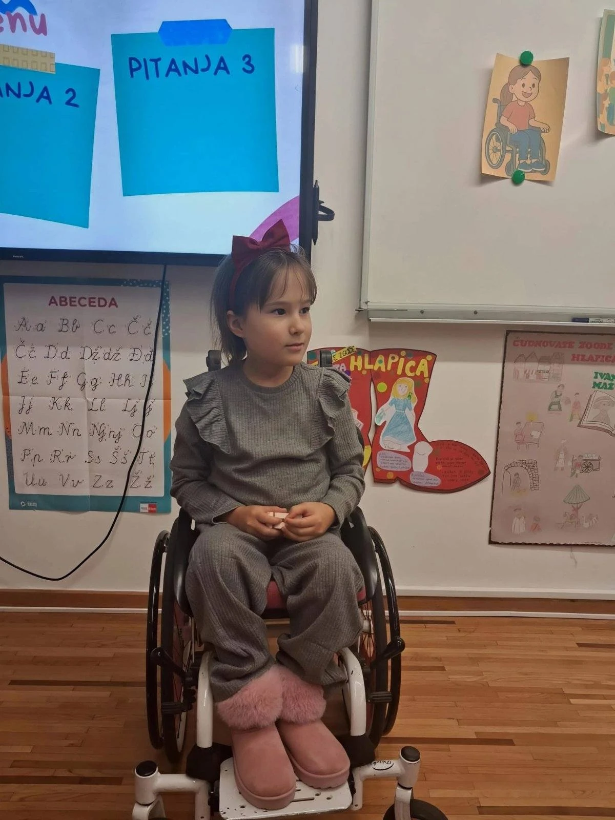 Učiteljica Martina Čerti i njezin 3.a posvetili Dan osoba s invaliditetom djevojčici koja ih spaja – Teni Šimčik