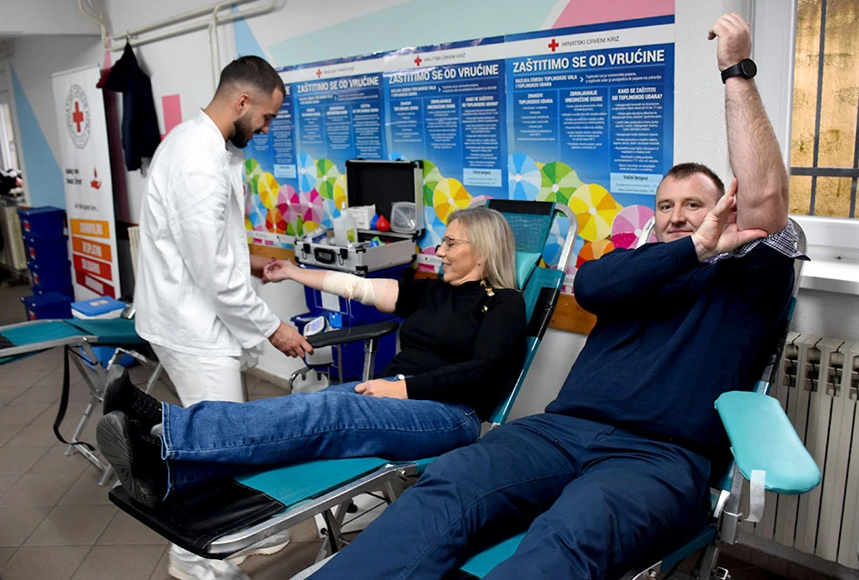 Požežani ponovno pokazali veliko srce: uspješna trodnevna akcija darivanja krvi