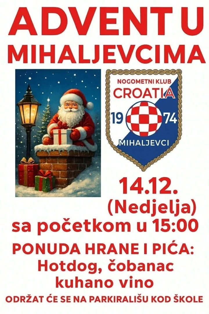Ove nedjelje Advent u Mihaljevcima