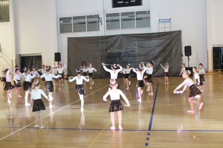 Pleterničke mažoretkinje održale božićnu priredbu