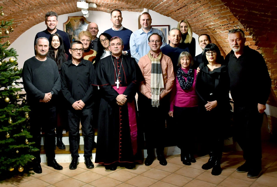 Susret biskupa Martinovića s novinarima i predstavljanje Božićne poruke