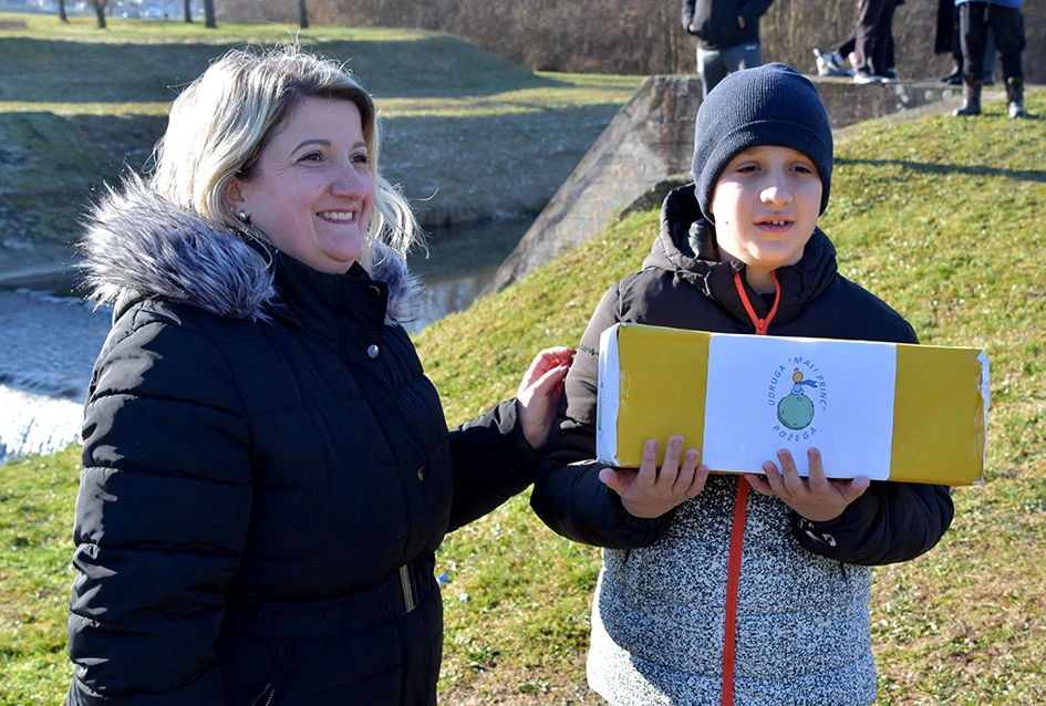 U ledenoj Orljavi za djecu: Požeška humanitarna akcija na Staru godinu