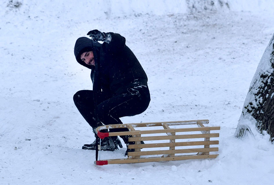 Zimske radosti na Tekiji: Padine Požeške gore preplavili sanjkaši svih uzrasta