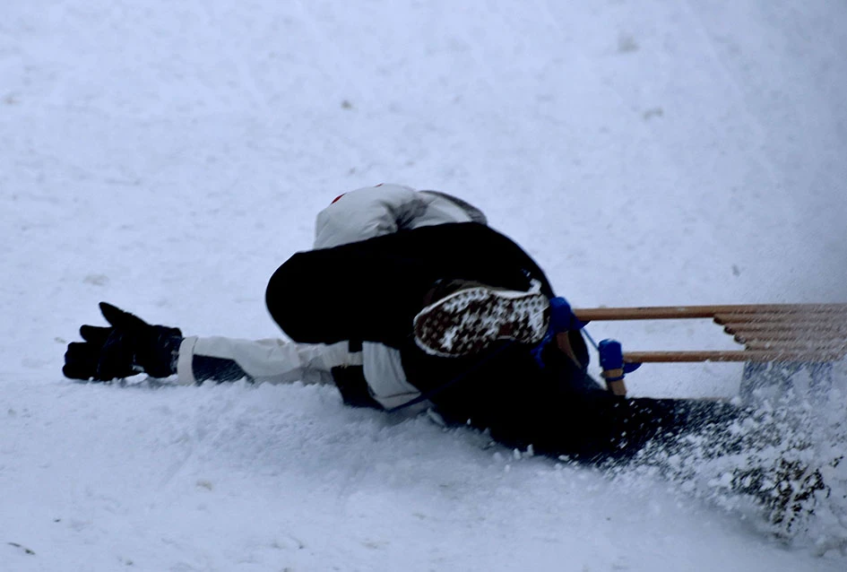 Zimske radosti na Tekiji: Padine Požeške gore preplavili sanjkaši svih uzrasta