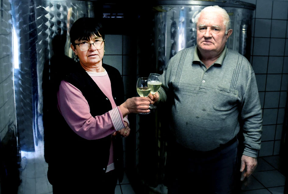 Blanka i Josip Pejnović već desetljećima vinogradare na obroncima Papuka