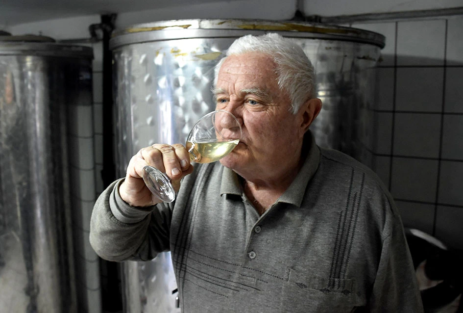 Blanka i Josip Pejnović već desetljećima vinogradare na obroncima Papuka