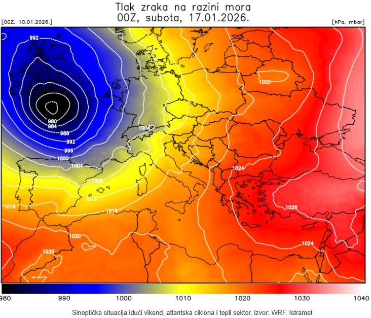 Još dva zimska dana, a zatim slijedi dugotrajniji odmor od zimskih uzbuđenja uz oblake i južinu