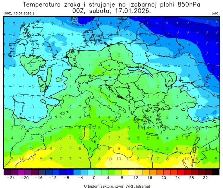 Još dva zimska dana, a zatim slijedi dugotrajniji odmor od zimskih uzbuđenja uz oblake i južinu