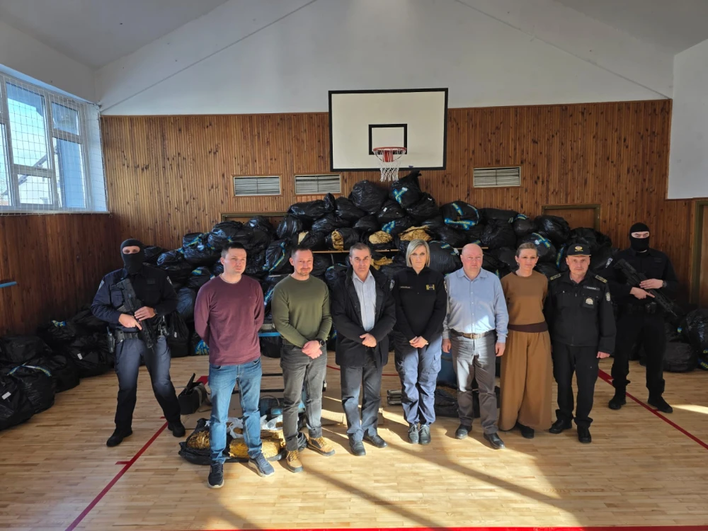 Više od dvije tone ilegalnog duhana zaplijenjeno u Pleternici