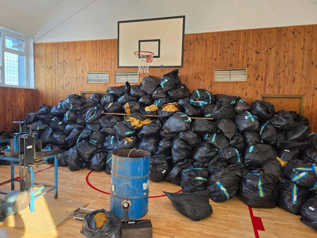 Više od dvije tone ilegalnog duhana zaplijenjeno u Pleternici