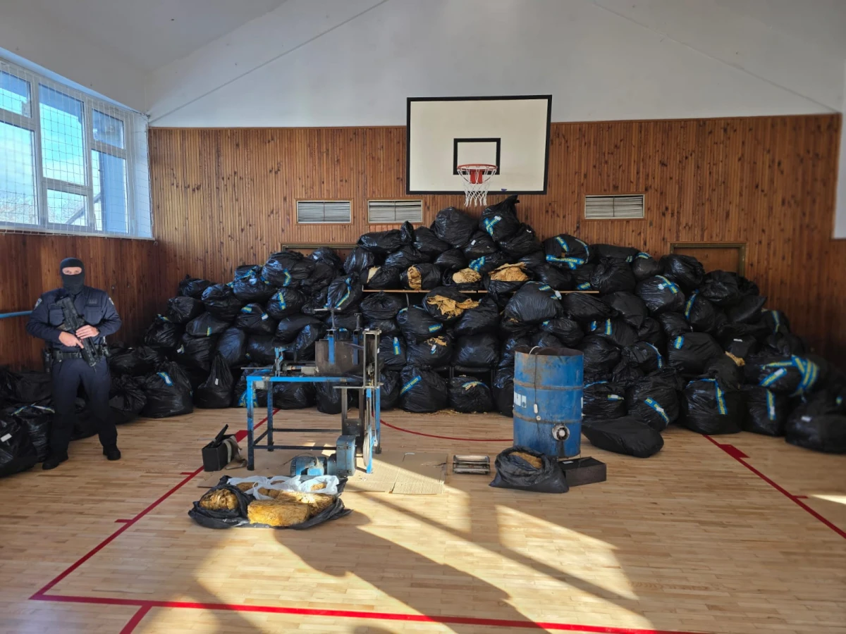 Više od dvije tone ilegalnog duhana zaplijenjeno u Pleternici