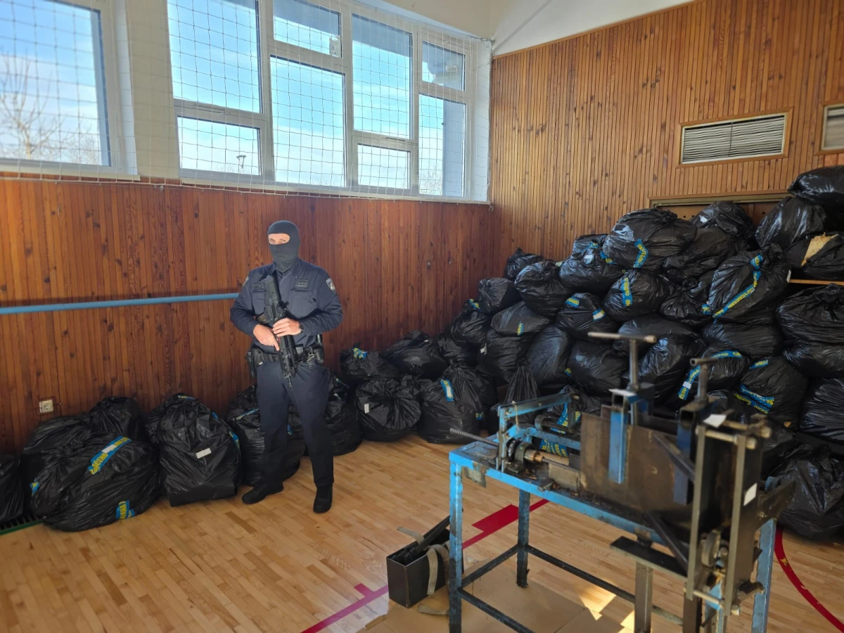 Više od dvije tone ilegalnog duhana zaplijenjeno u Pleternici