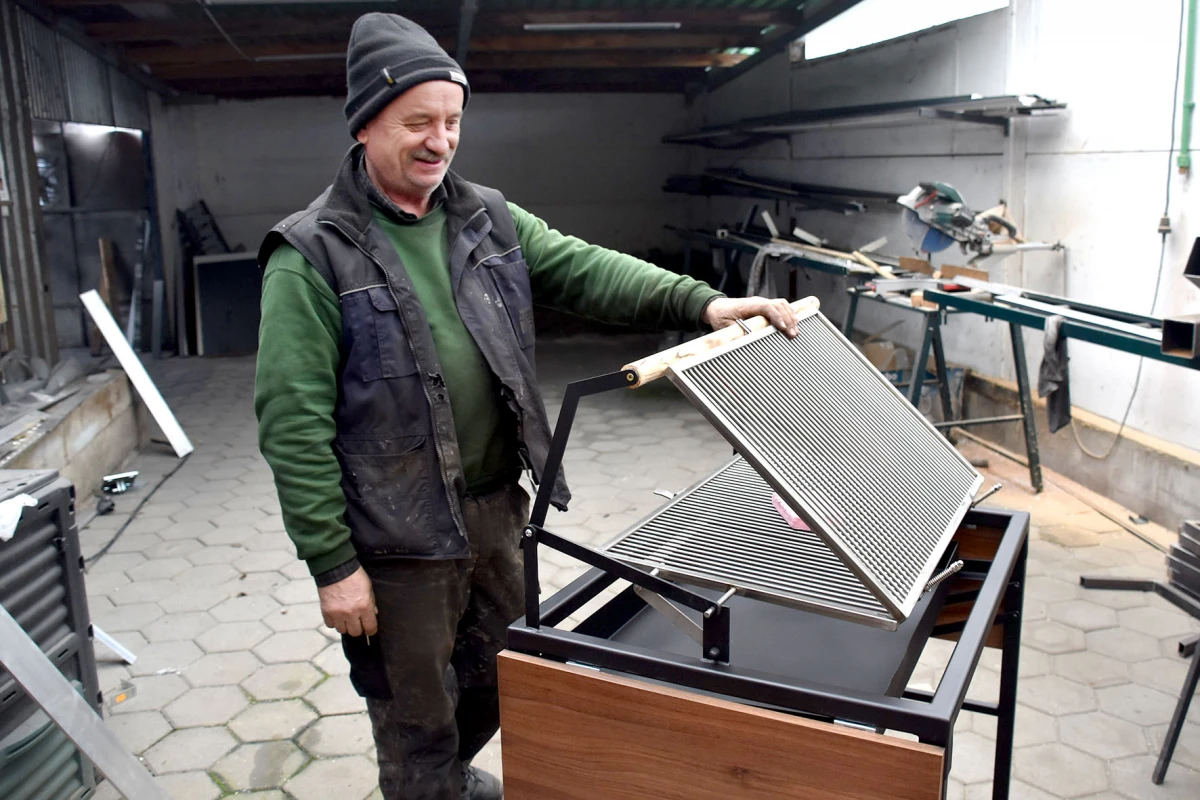 Inovacija iz Alilovaca: Drago Pavelić konstruirao okretni roštilj koji rješava najveći problem svakog majstora pečenja