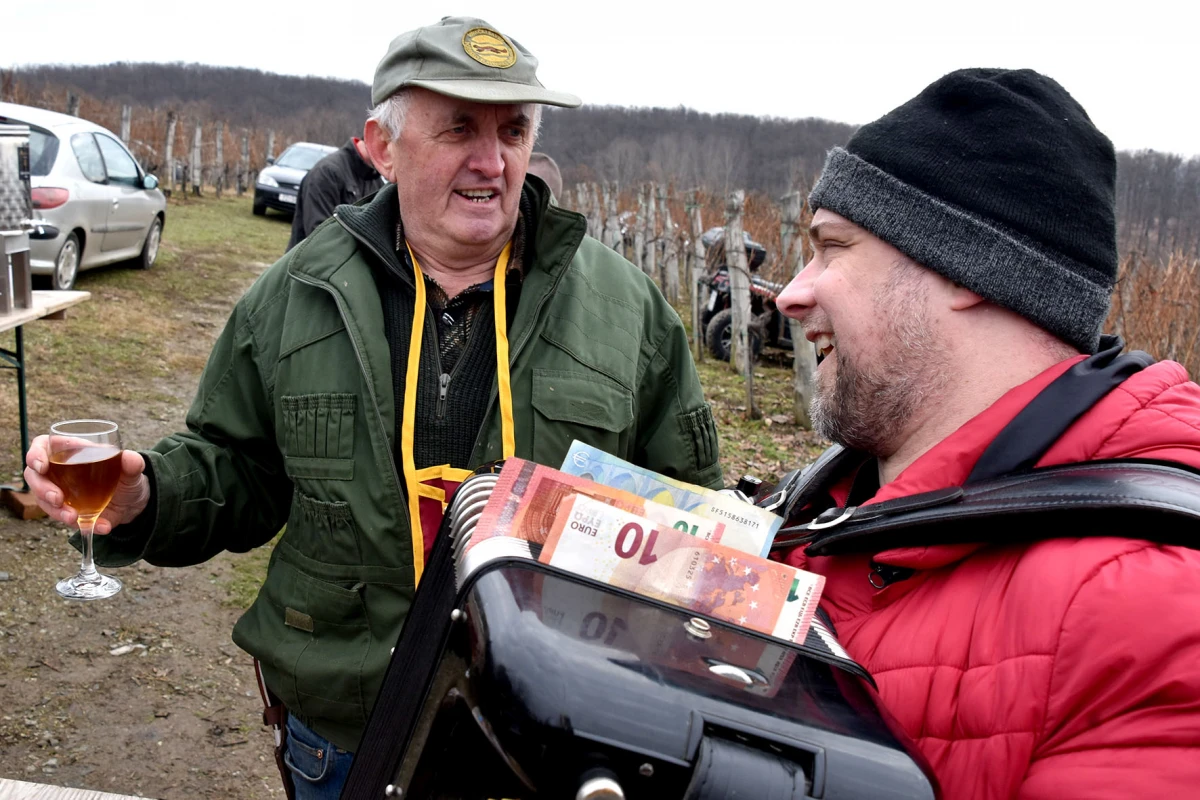 TRADICIJA NA VINKOMIRU: Proslava Vincelova u vinogradu obitelji Majstorović