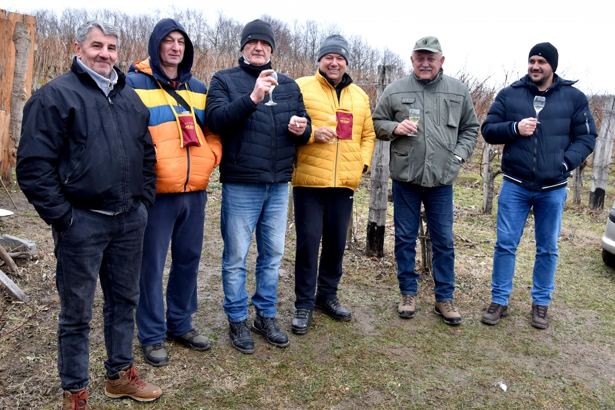 TRADICIJA NA VINKOMIRU: Proslava Vincelova u vinogradu obitelji Majstorović