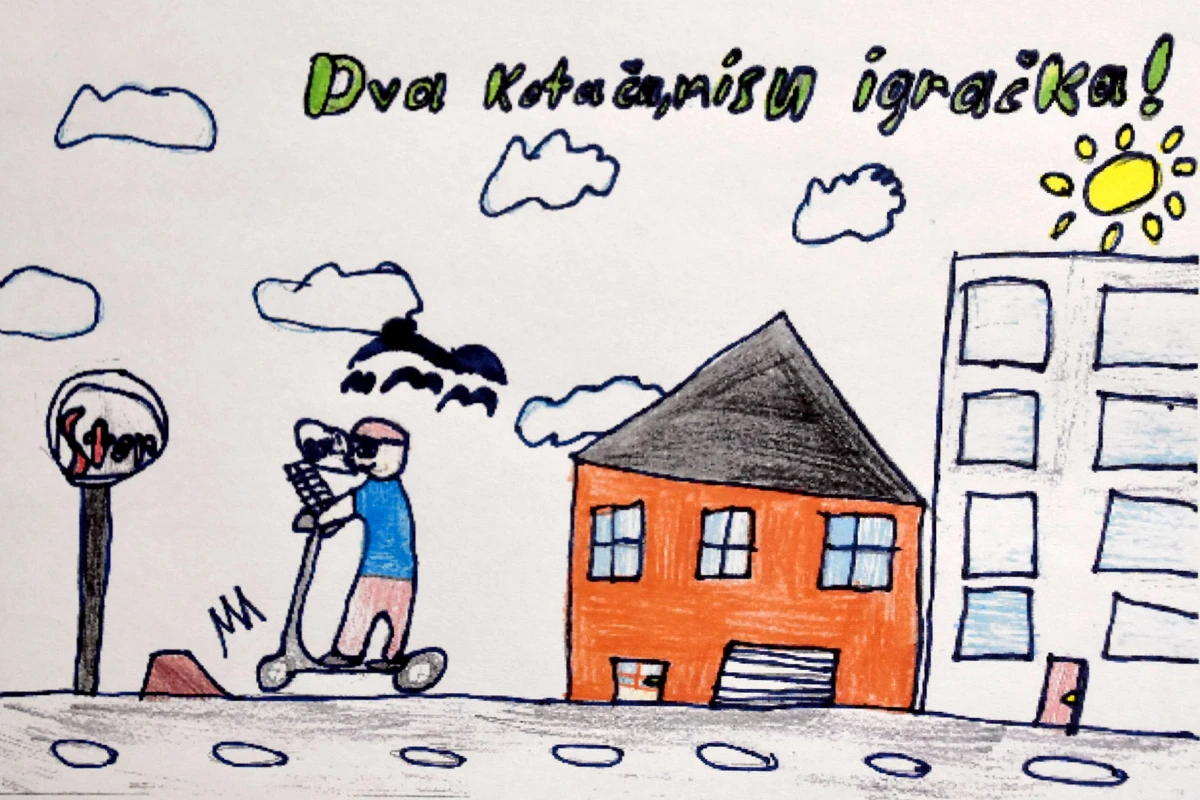 Učenici kao promotori sigurnosti: nagrađeni najbolji radovi o pravilnoj vožnji električnih romobila