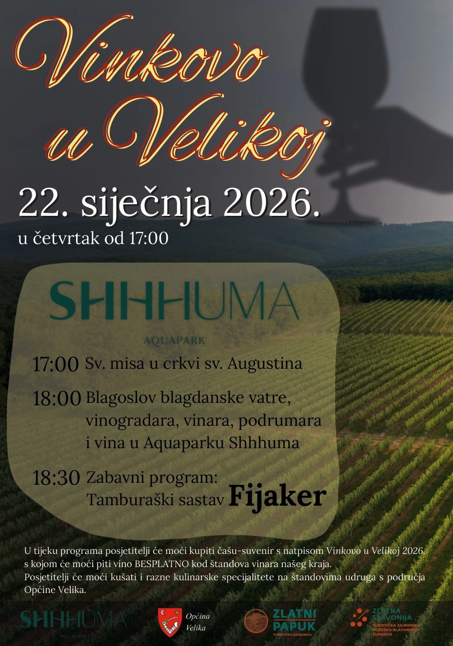 Velika 33. put slavi Vinkovo – tradicija, vino i blagoslov vinograda