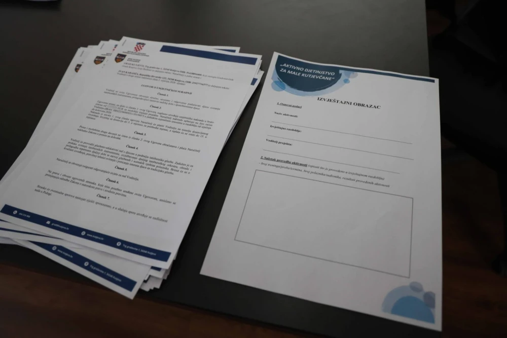 „Aktivno djetinjstvo – za male Kutjevčane“ – održan sastanak voditelja aktivnosti