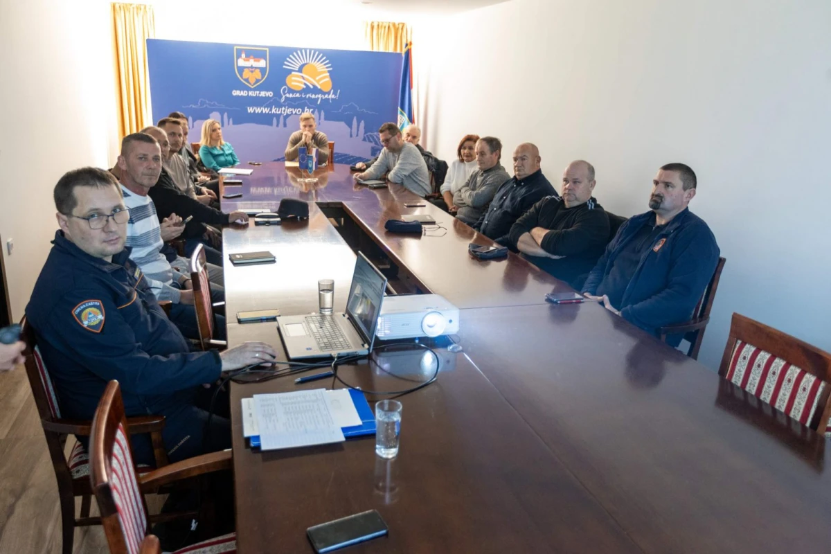 Održano osposobljavanje članova stožera civilne zaštite Grada Kutjeva i općine Čaglin
