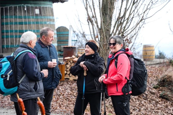 Koracima kroz vinograde i povijest Požeške gore: Zimski vincelovski pohod u Pleternici