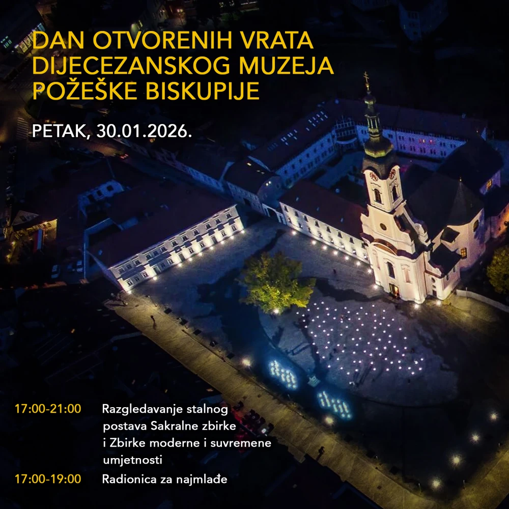 Noć muzeja u Požegi: Dijecezanski muzej otvara vrata posjetiteljima