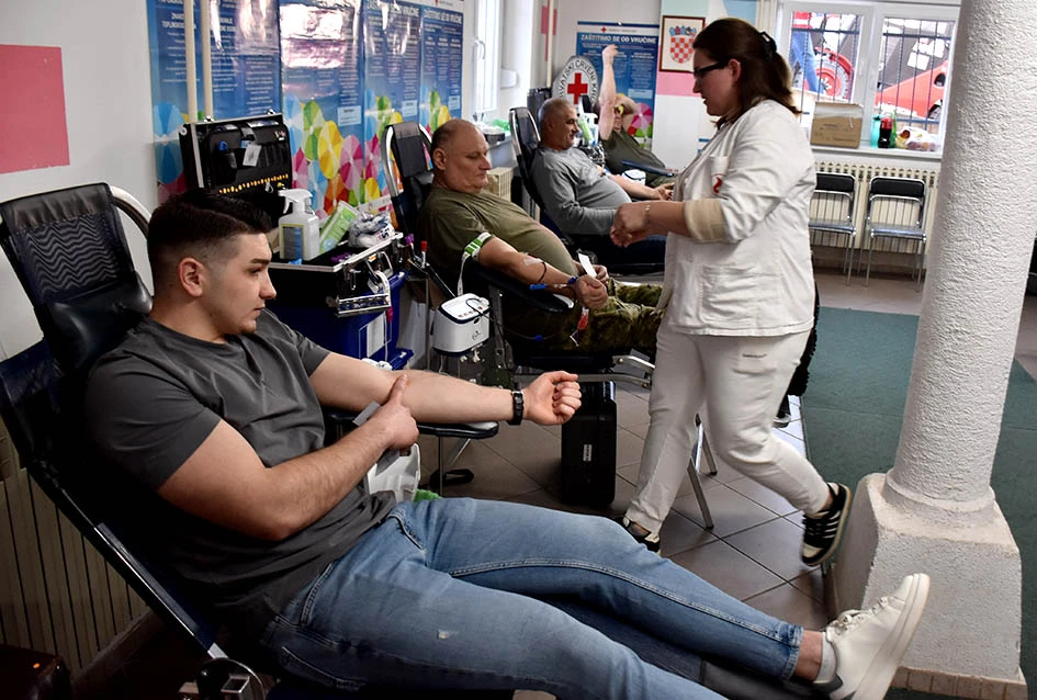 Izvrstan odaziv građana na akciju darivanja krvi u Požegi