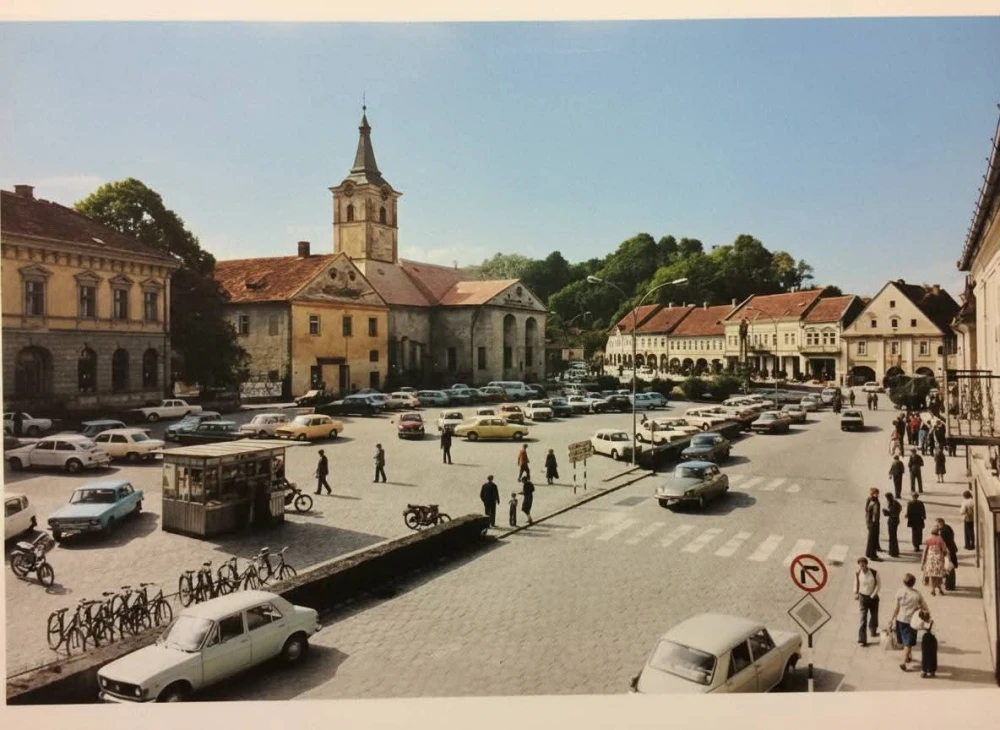 Trg sv. Trojstva 1978....