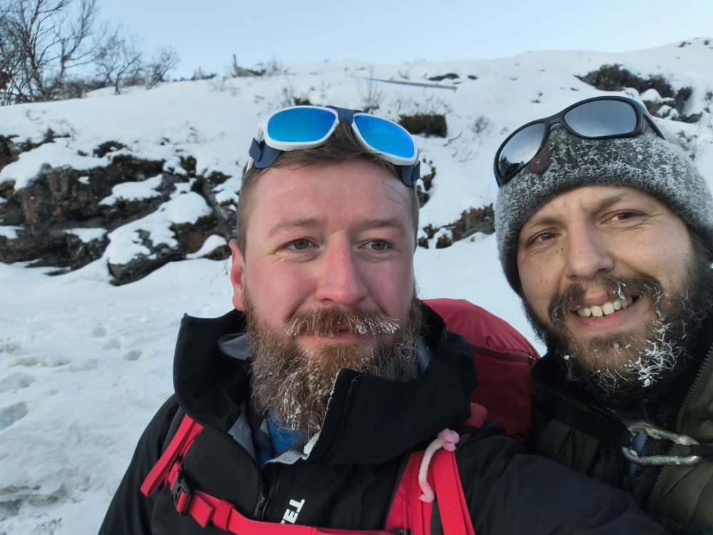 Rođendan u norveškim planinama: Hrvoje i Josip u potrazi za mošusnim govedom