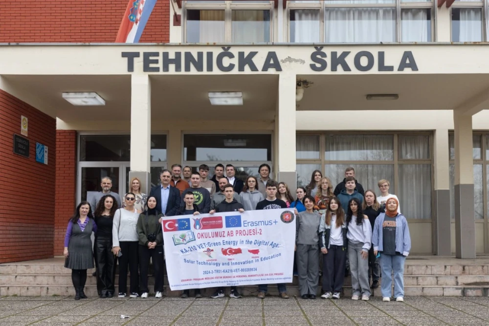 Tehnička škola u Požegi ugostila partnere iz Turske i Poljske u projektu „Green Energy in the Digital Age“