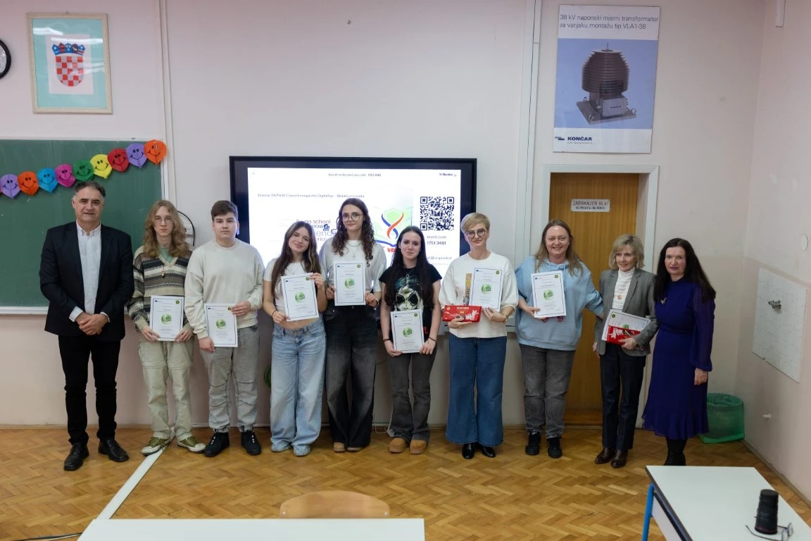 Tehnička škola u Požegi ugostila partnere iz Turske i Poljske u projektu „Green Energy in the Digital Age“