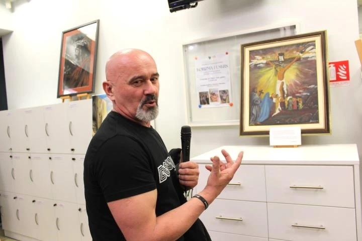 Otvorena izložba slika hrvatskog branitelja Drage Matoševića „Korizma i Uskrs“