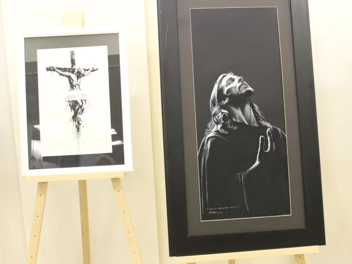 Otvorena izložba slika hrvatskog branitelja Drage Matoševića „Korizma i Uskrs“