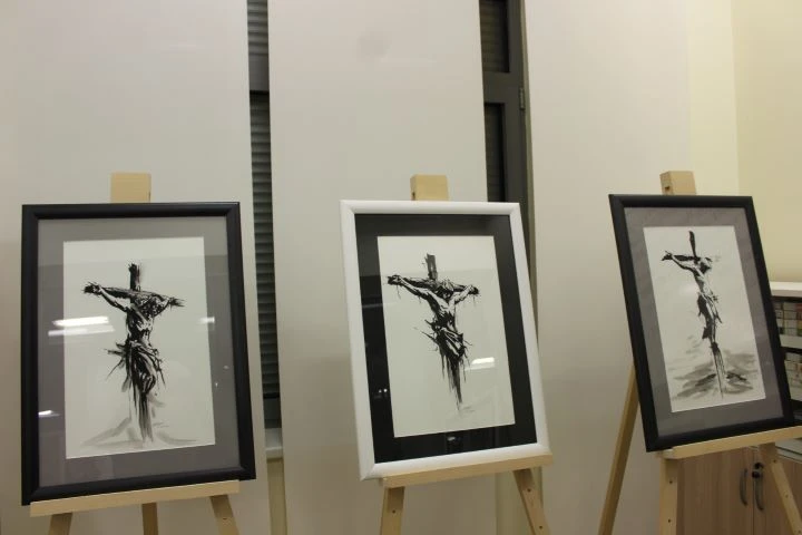 Otvorena izložba slika hrvatskog branitelja Drage Matoševića „Korizma i Uskrs“