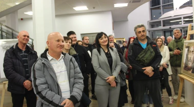 Otvorena izložba slika hrvatskog branitelja Drage Matoševića „Korizma i Uskrs“