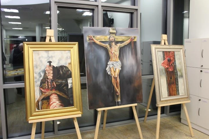 Otvorena izložba slika hrvatskog branitelja Drage Matoševića „Korizma i Uskrs“