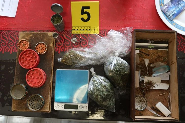 Policija otkrila laboratorij za uzgoj marihuane u Velikoj, pronađene biljke i droga