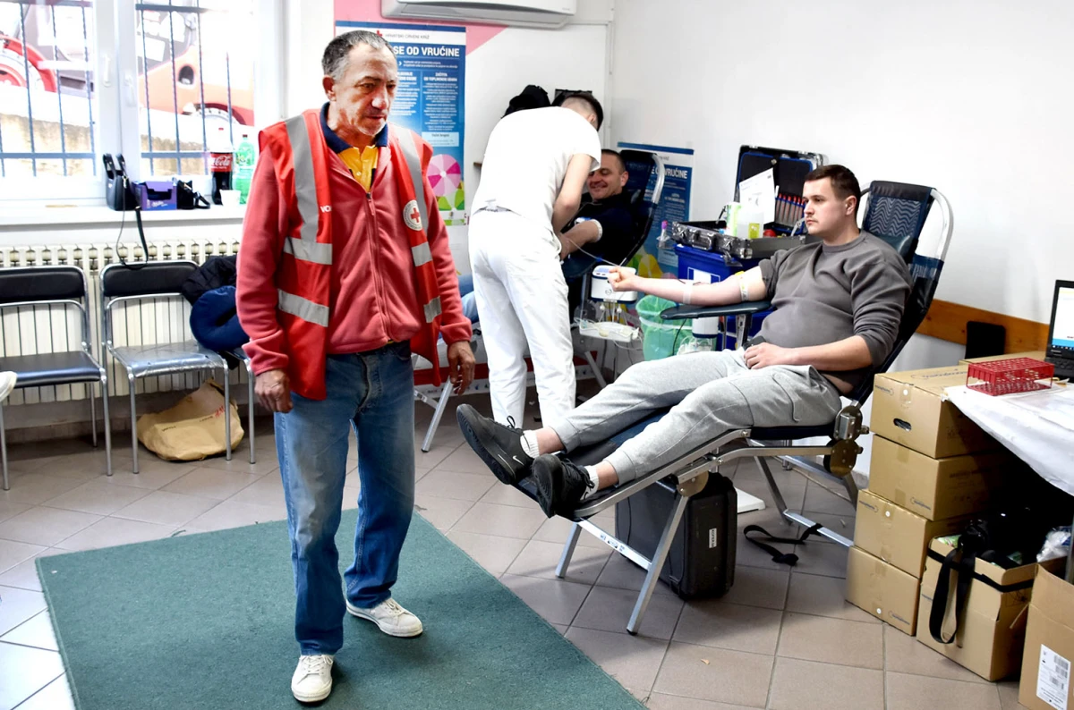 IZNIMAN ODZIV POŽEŽANA: U trodnevnoj akciji prikupljene 423 doze krvi