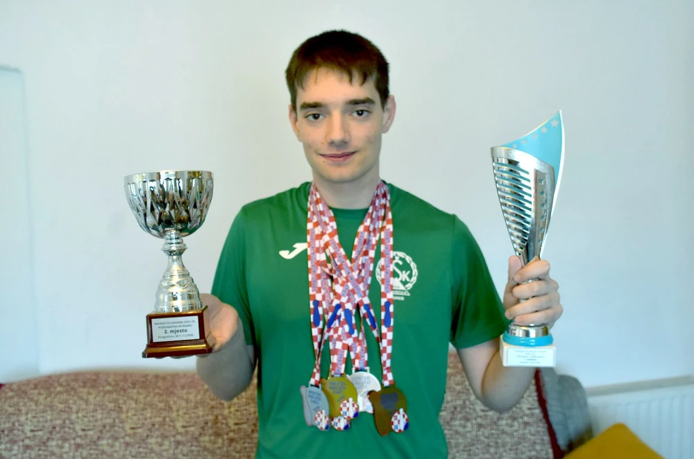 OD POŽEŠKIH STAZA DO VRHA HRVATSKE: Bojan Savić, mladi kralj čunjeva kojem je samo nebo granica