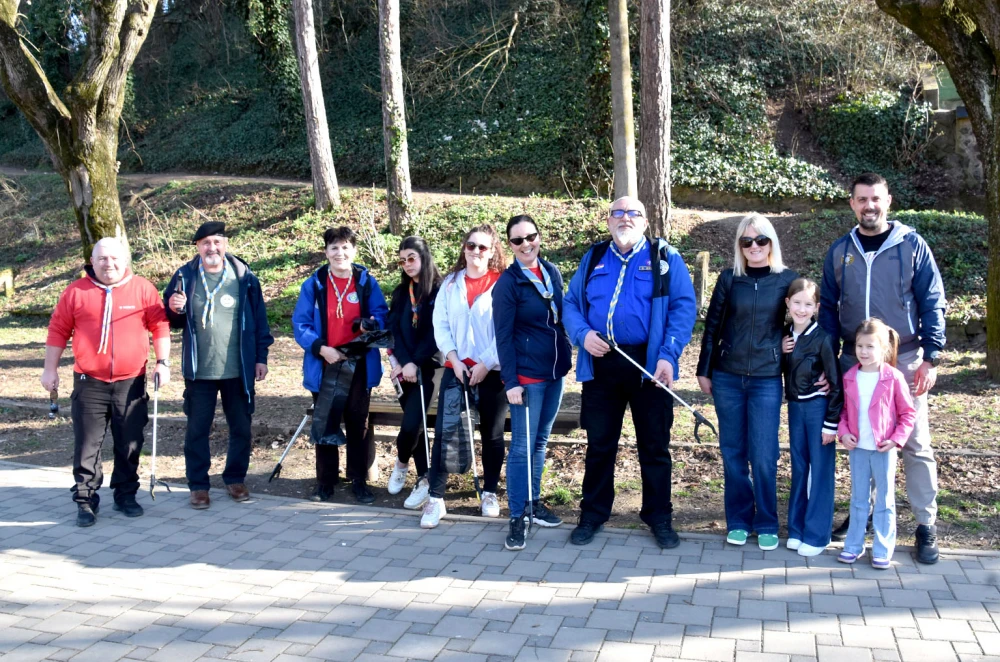 Iskusni „Brđani“ u akciji: Izviđači očistili Stari grad od otpada