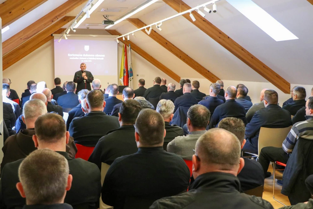 Korizmena duhovna obnova svećenika i đakona Požeške biskupije u Požegi