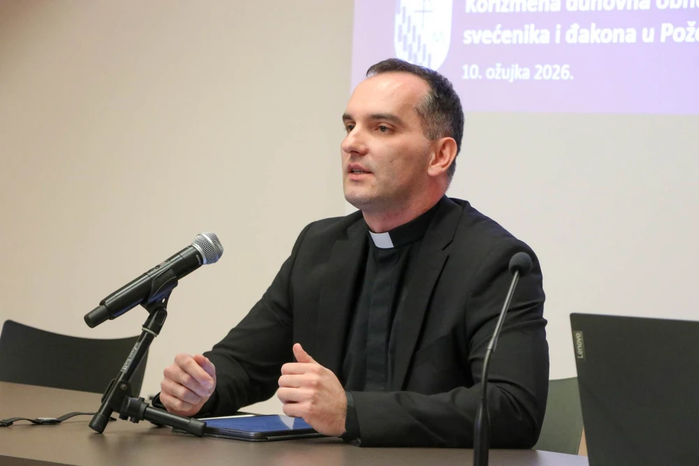 Korizmena duhovna obnova svećenika i đakona Požeške biskupije u Požegi