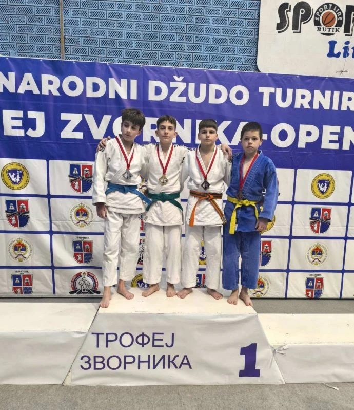 JUDO KLUB „SLAVONAC“ Uspješan nastup  na Trofeju Zvornika